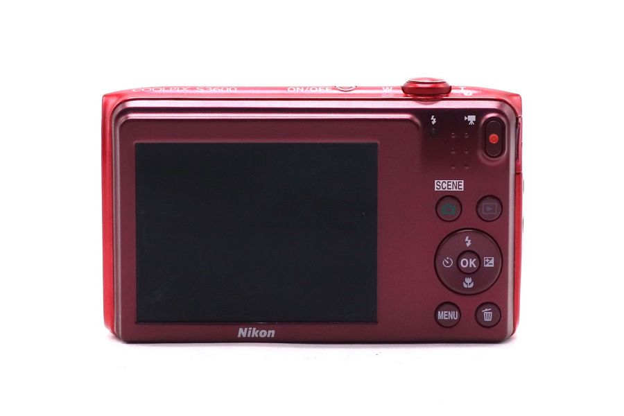 Фотоаппарат Nikon Coolpix S3600 в упаковке