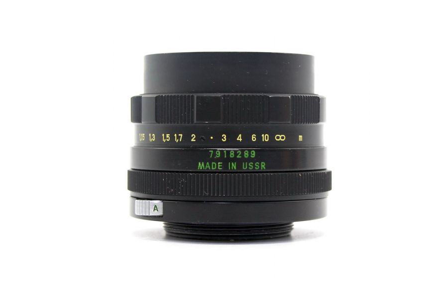Советский мануальный объектив Гелиос-44М 2/58