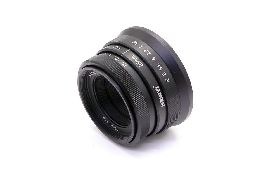 Объектив Newyi 25mm F1.8 II для Fujifilm FX Черный
