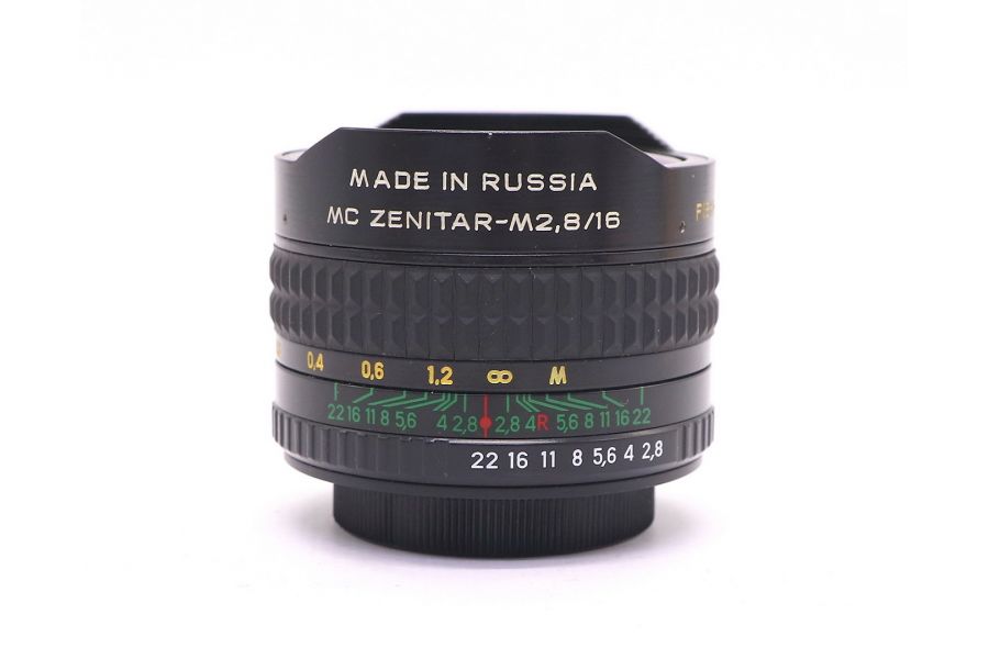 Объектив мануальный Зенитар-М MC 2.8/16 Fish-eye