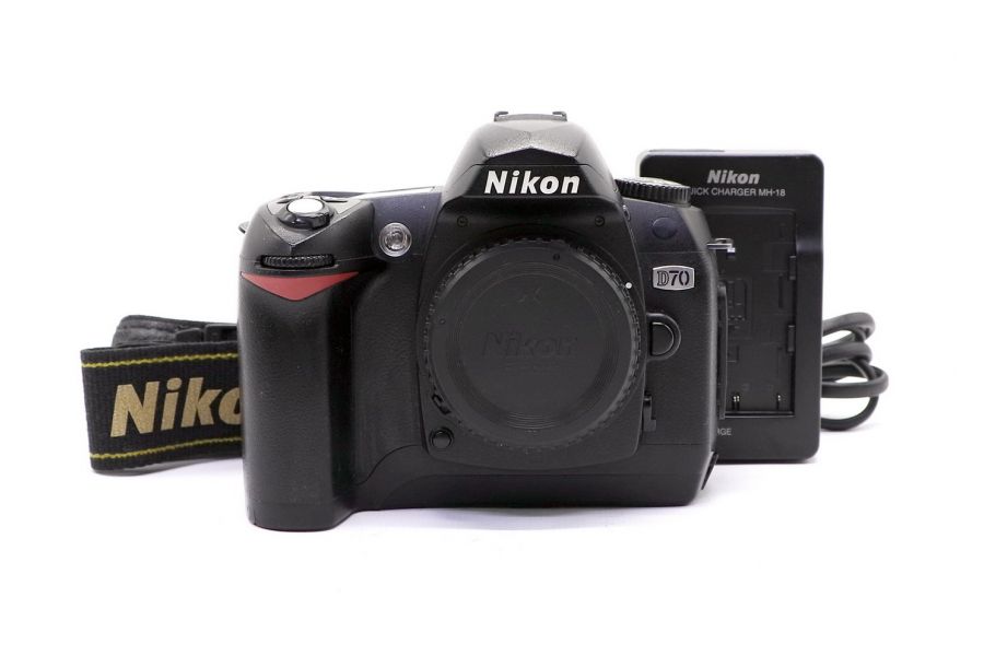 Камера Nikon D70 body (пробег 22615 кадров)