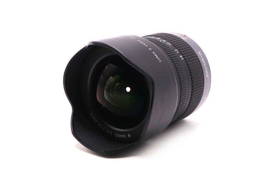 Panasonic Lumix G Vario 4/7-14mm Asph. в упаковке