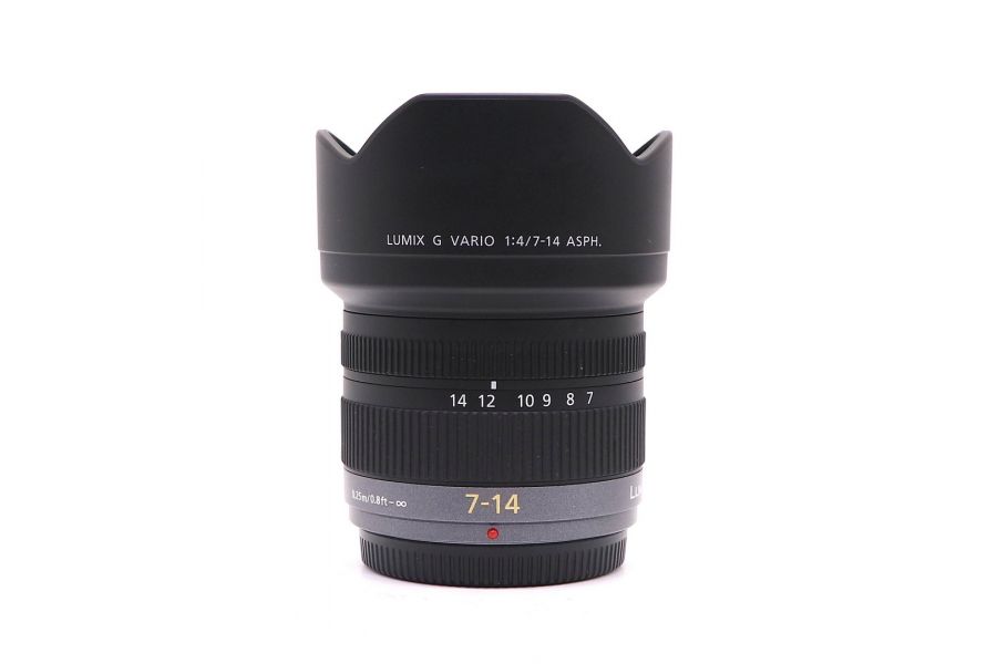 Panasonic Lumix G Vario 4/7-14mm Asph. в упаковке