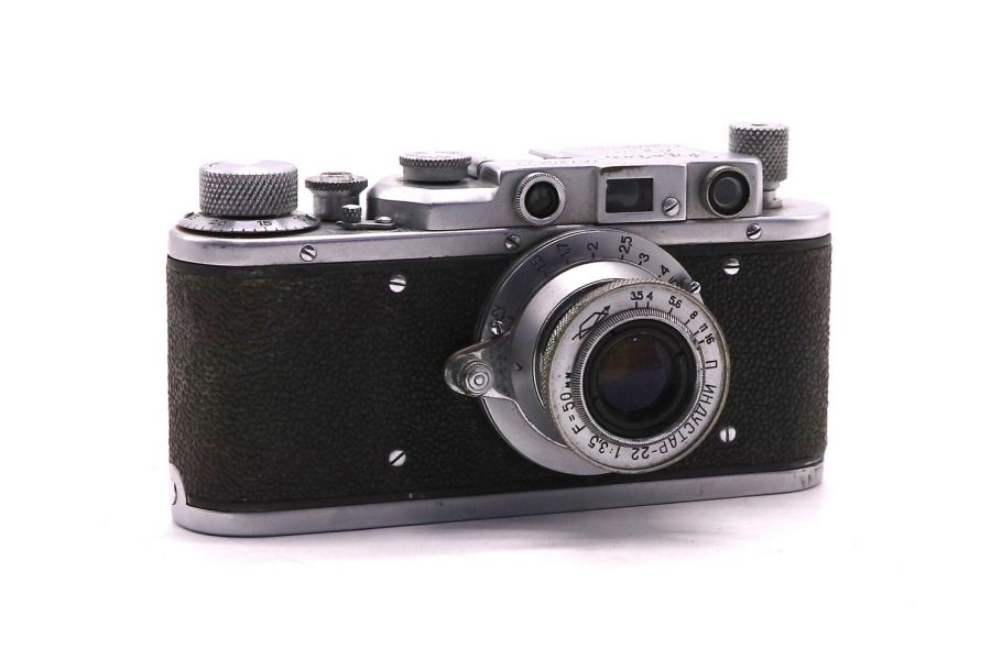 Фотоаппарат Зоркий / Zorki + Индустар-22