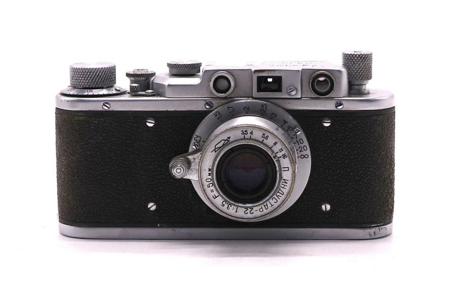 Фотоаппарат Зоркий / Zorki + Индустар-22