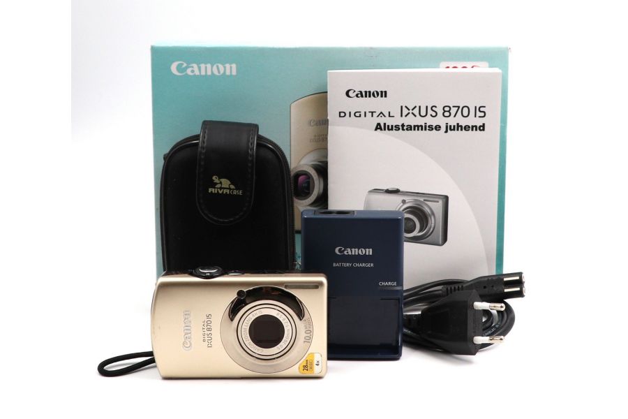 Камера Canon Digital IXUS 870 IS в упаковке