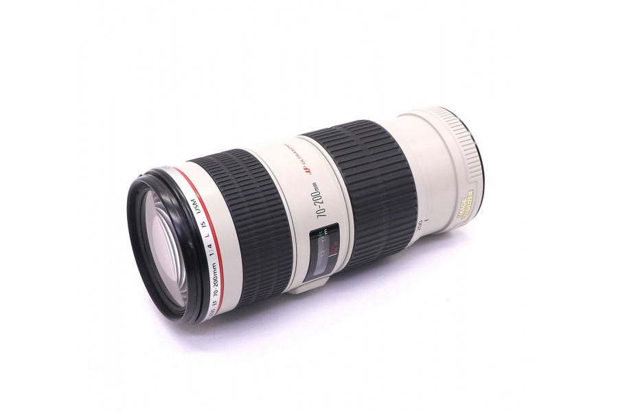 Объектив Canon EF 70-200mm f4L IS USM в упаковке