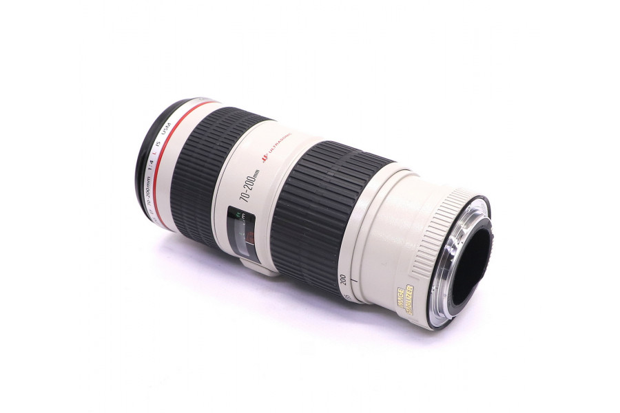 Объектив Canon EF 70-200mm f4L IS USM в упаковке