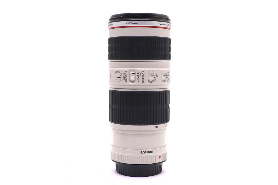 Объектив Canon EF 70-200mm f4L IS USM в упаковке