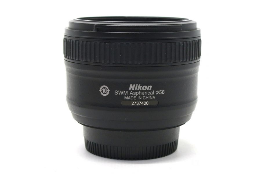 Стандартный лбъектив Nikon 50mm f/1.8G AF-S Nikkor