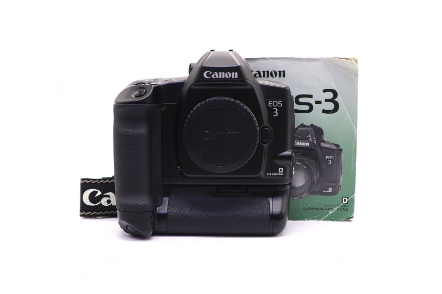 Canon EOS 3 body + Canon PB-E2