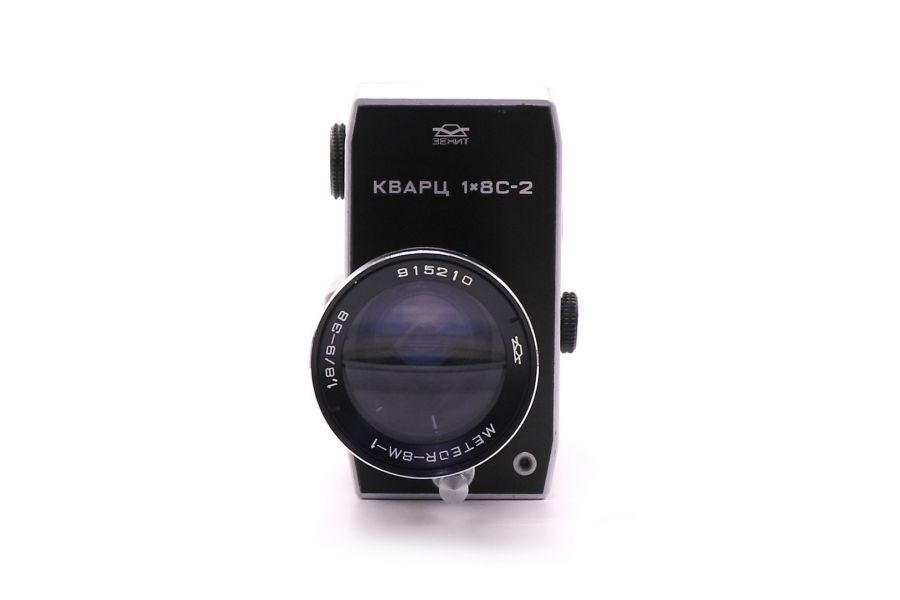 Кинокамера Кварц 1х8С-2 в упаковке (СССР, 1990)