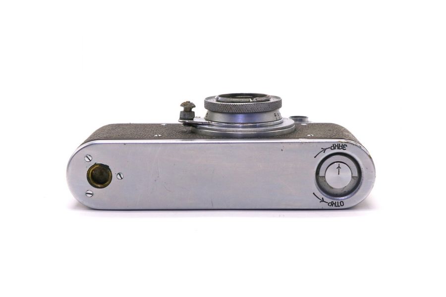 Фотокамера Зоркий / Zorki + Индустар-22 (СССР)