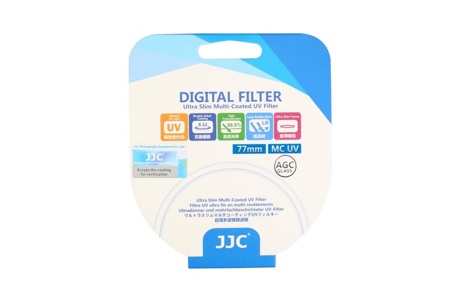 Светофильтр JJC Ultra-Slim MC-UV 77mm