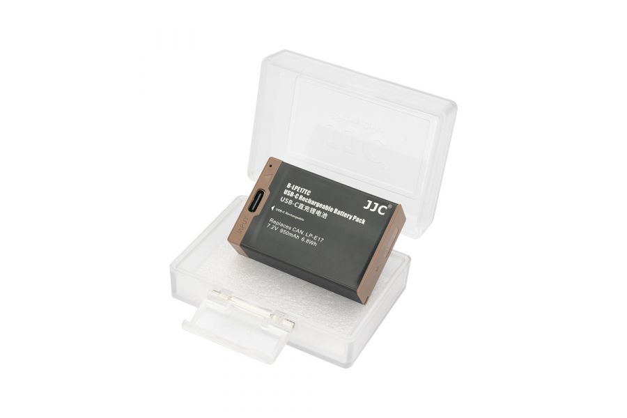 Аккумулятор JJC B-LPE17 (Type-C, 950 mAh, 7.2 V) литий-ионный