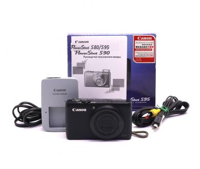 Компактная камера Canon PowerShot S95 в упаковке