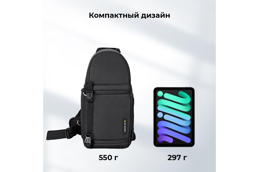 Рюкзак K&F Concept 10 л KF13.141 Вместительный