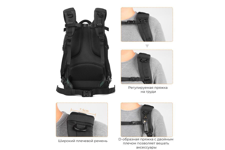 Фоторюкзак K&F Concept KF13.119