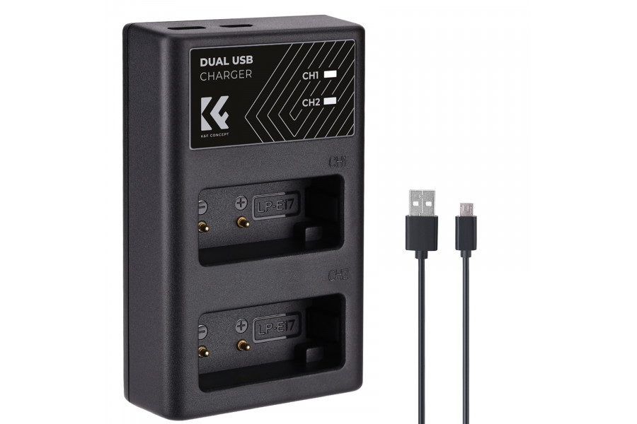 Зарядное устройство LP-E17 K&F Concept