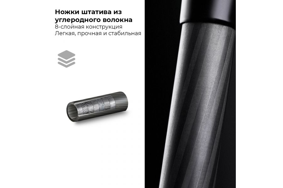 Штатив K&F Concept A254C4 + BH-35L KF09.098v1