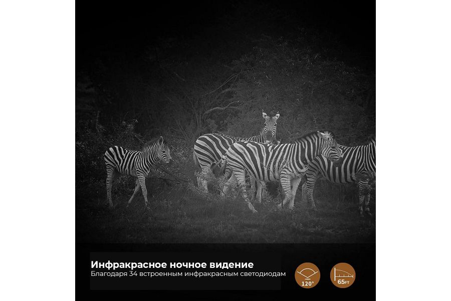 Камера-ловушка K&F Concept 4K WiFi 48MP KF35.128S1