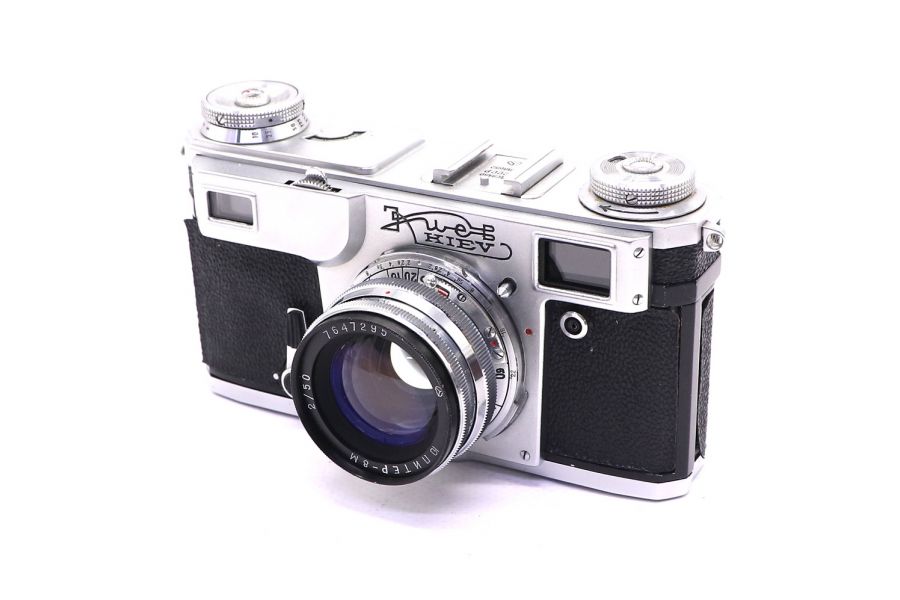 Фотоаппарат Киев 4А + Юпитер-8М ( СССР, 1980)