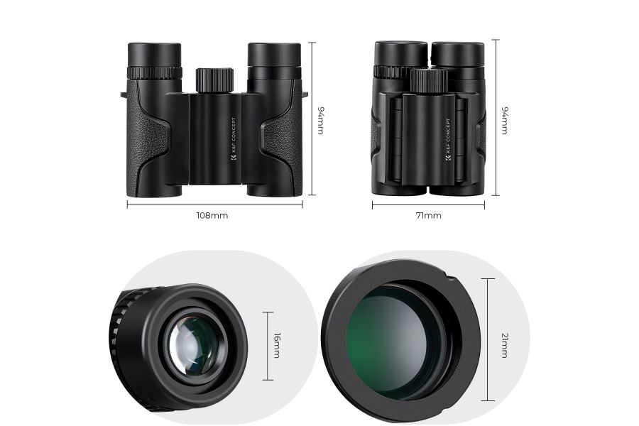 Бинокль K&F Concept 8x21 HD KF33.069