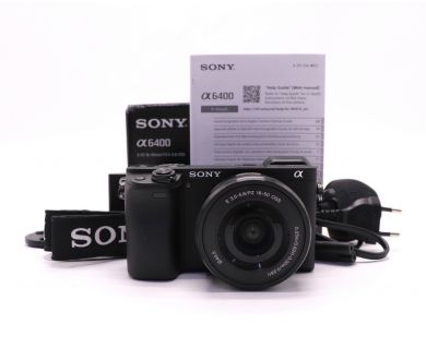 Sony A6400 kit в упаковке (пробег 2430 кадров)