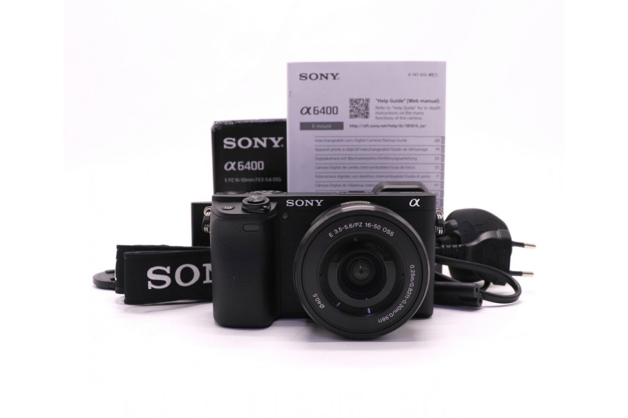 Sony A6400 kit в упаковке (пробег 1160 кадров)