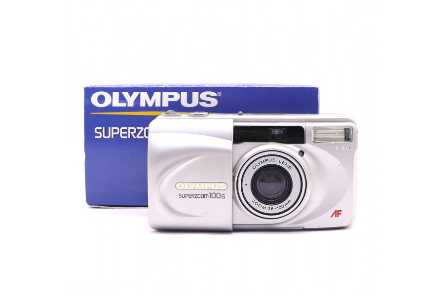 Фотоаппарат Olympus Superzoom 100G в упаковке