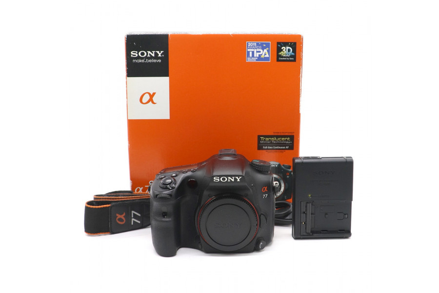 Sony A77 body в упаковке (пробег 34900 кадров)