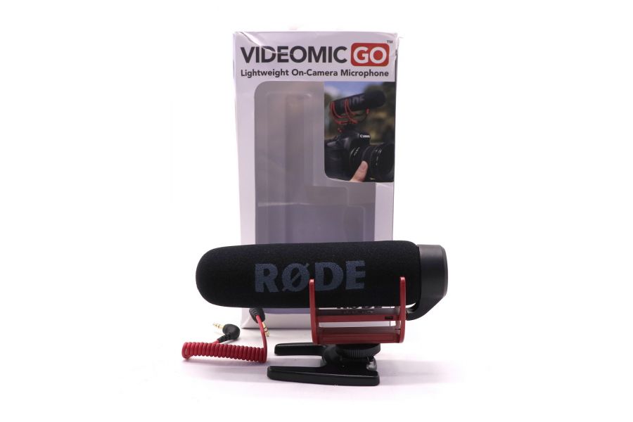 Микрофон Rode VideoMic GO в упаковке