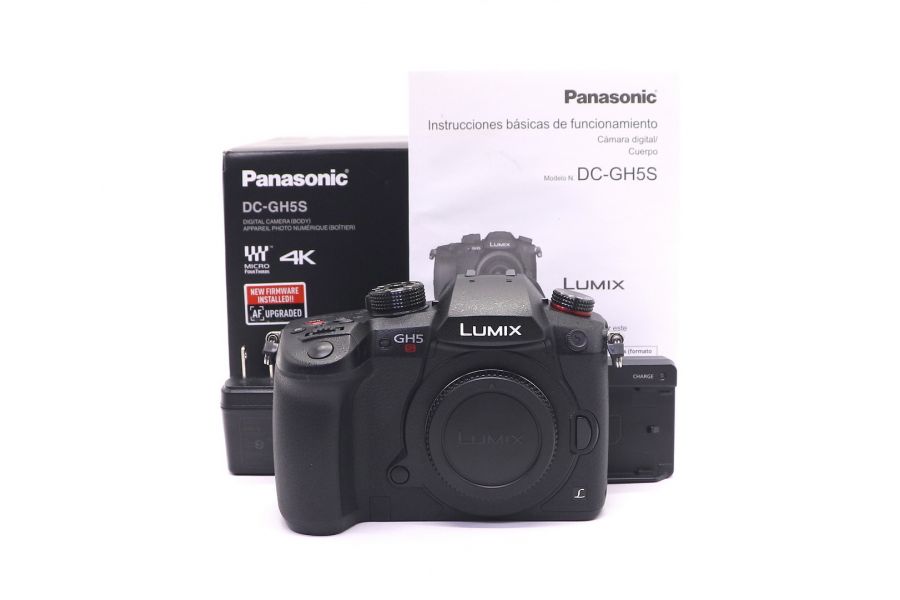 Panasonic Lumix DC-GH5S body в упаковке (пробег 13820 кадров)