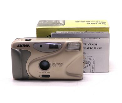 Фотокамера аналоговая Skina SK-222 в упаковке золотистая
