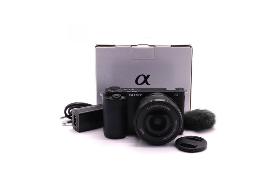 Sony ZV-E10 kit в упаковке (пробег 3225 кадров)