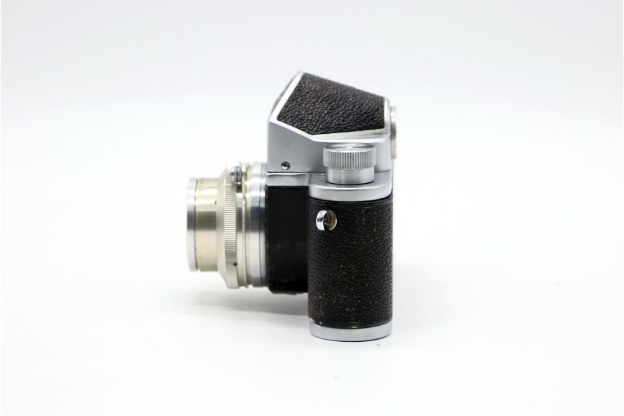 Редкий фотоаппарат Зенит 1 + Индустар-22 П (СССР, 1954)