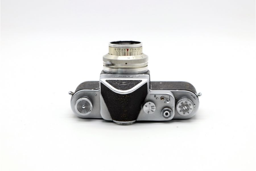 Редкий фотоаппарат Зенит 1 + Индустар-22 П (СССР, 1954)