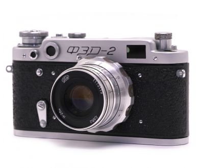 Советский фотоаппарат Фэд 2 + Индустар-26М