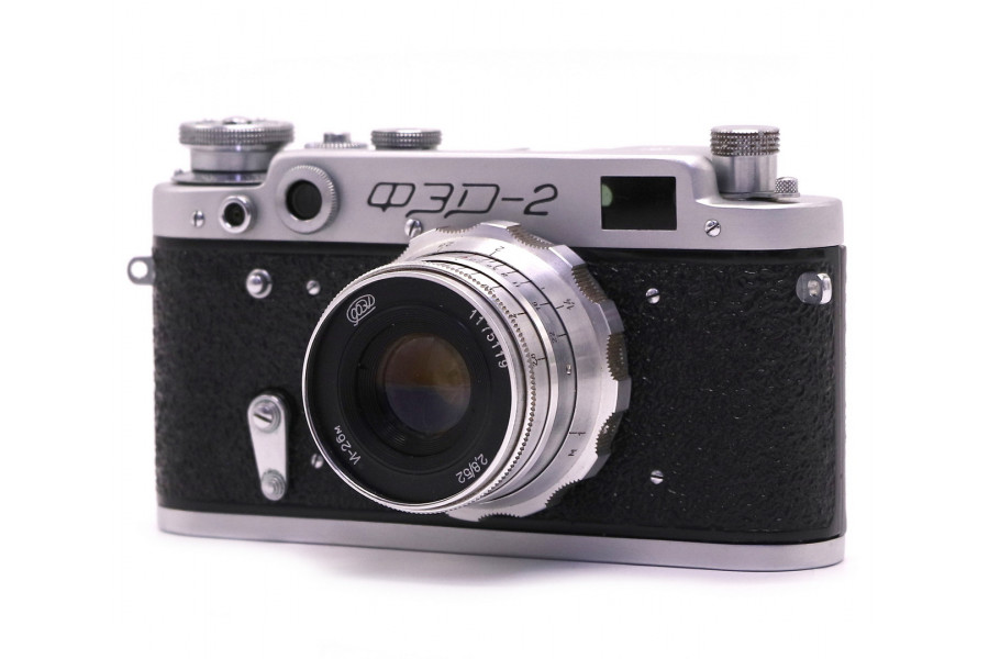 Советский фотоаппарат Фэд 2 + Индустар-26М