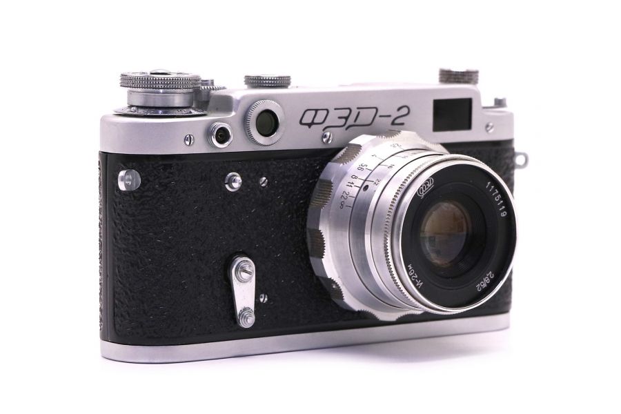 Советский фотоаппарат Фэд 2 + Индустар-26М
