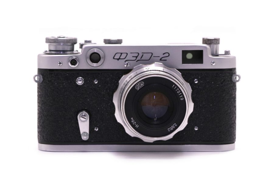 Советский фотоаппарат Фэд 2 + Индустар-26М