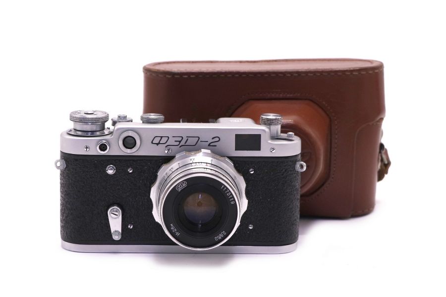 Советский фотоаппарат Фэд 2 + Индустар-26М