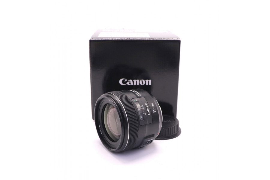 Новый Canon EF 35mm f/2 IS USM в упаковке