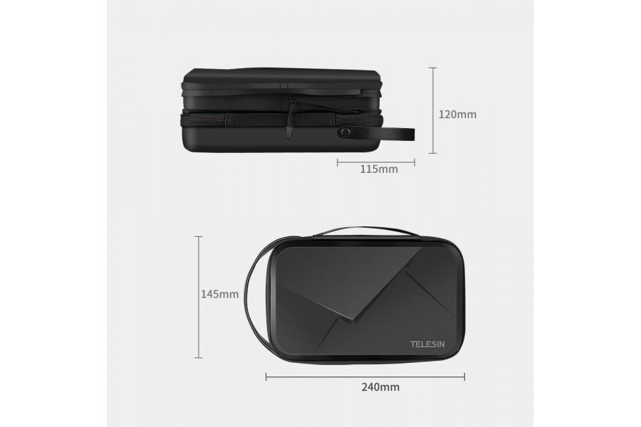 Кейс для экшн-камер и аксессуаров Telesin P-PRC-278-02