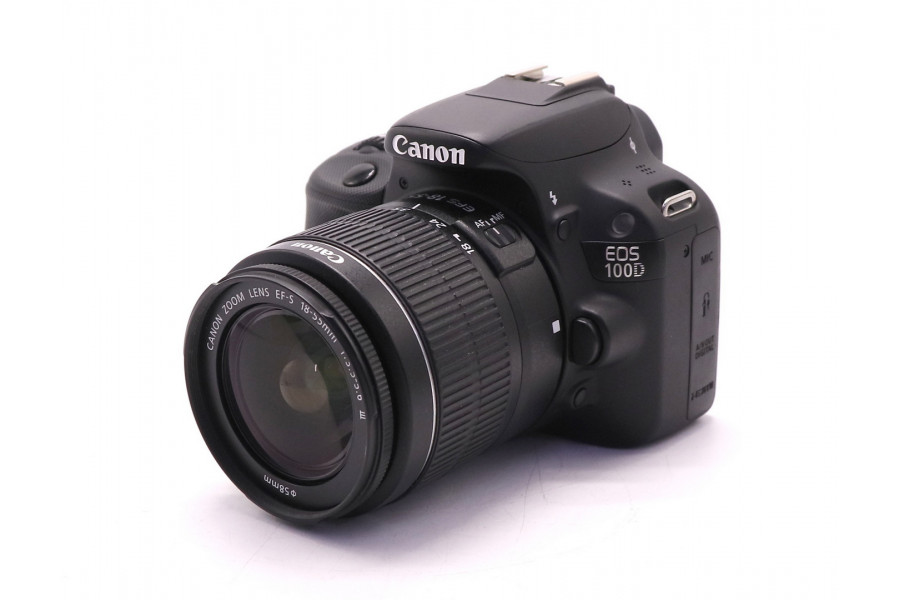 Фотокамера Canon EOS 100D kit (пробег 5035 кадров)