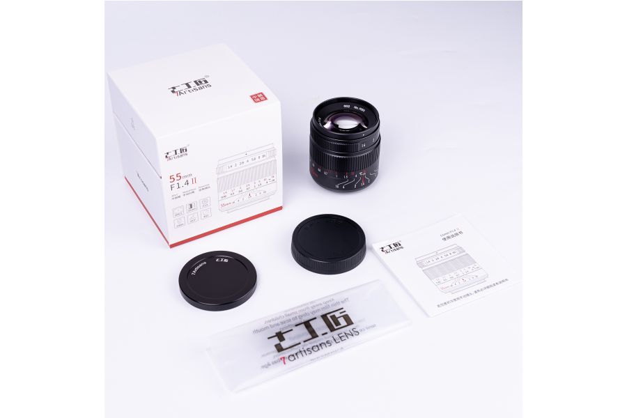 Объектив 7Artisans 55mm f/1.4 Mark II для Canon EOS R