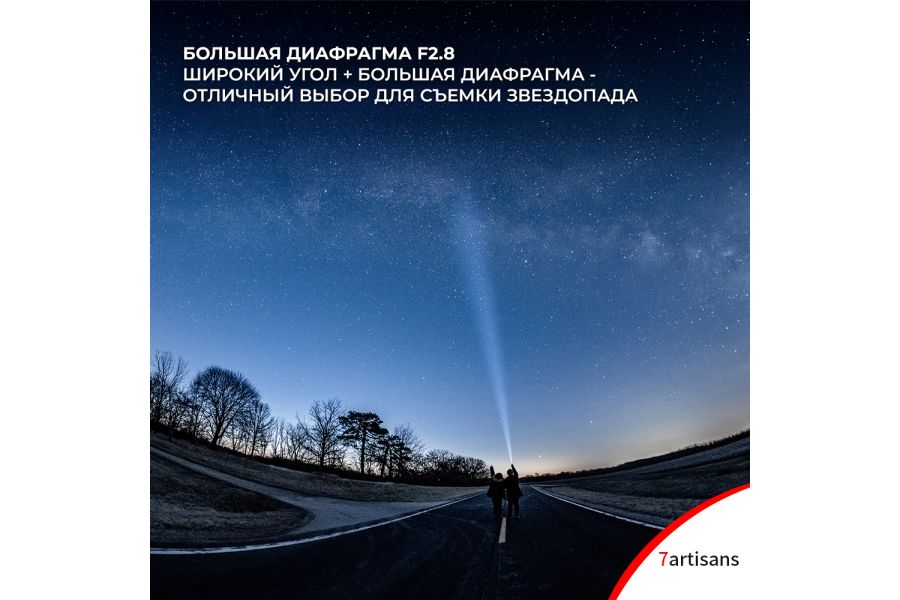 Объектив 7Artisans 7.5mm f/2.8 Mark II для Nikon Z