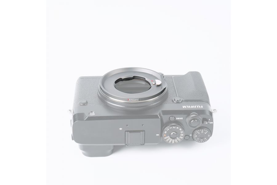 Adapter 7Artisans Leica M - Fujifilm GFX механический, серебристый