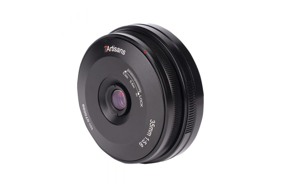 Объектив 7Artisans 35mm f/5.6 для Leica-M, металлический, черный