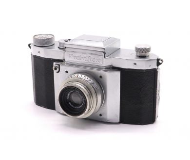 Пленочная фотокамера Praktiflex + Tessar 35mm f/5